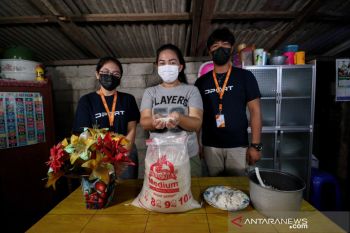 Warga apresiasi bantuan beras PPKM Bulog cepat tersalur lewat DNR Logistics