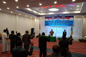Bupati Jayawijaya melantik tujuh pimpinan OPD