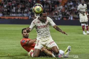 Monaco dominan tapi tumbang di markas Lorient