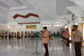Ketua Kwarcab Sangihe meminta Pramuka jadi contoh terapkan protokol kesehatan