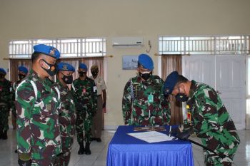 Letkol POM Arif Budiono jabat Dansatpom Lanud Sam Ratulangi