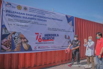 Ekspor komoditas pertanian Sulteng ke sejumlah negara senilai Rp9,6 miliar