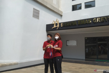 Nama Greysia-Apriani diabadikan  jadi nama gedung olahraga di Jakarta