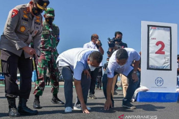 Pengerjaan lintasan sirkuit Mandalika tercepat di dunia