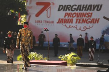 Hari Jadi Jateng, Ganjar ajak masyarakat saling menguatkan