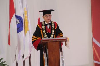 Rektor Itera kukuhkan 4.674 mahasiswa baru secara daring