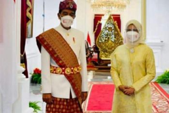Aan Ibrahim: Jokowi mempesona kenakan busana adat Lampung Pepadun
