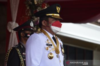 Gubernur Sumsel inspektur upacara HUT ke-76 kemerdekaan RI