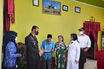 Peringati HUT RI, Wakil Bupati Sinjai temui para veteran pejuang