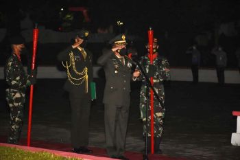 Pangdam XIII/Merdeka Pimpin Apel Kehormatan dan Renungan Suci