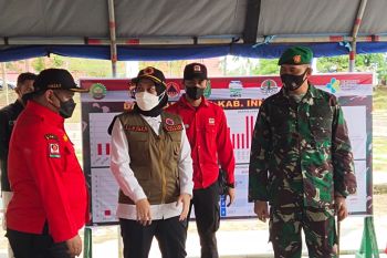 Bupati Inhu Rezita Meylani Yopi apresiasi terlaksana apel kesiapsiagaan karhutla