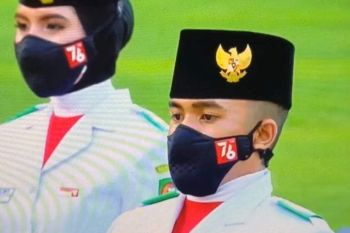Ini bakat lain Bimo, Danpok 8 Paskibra penurunan bendera di Istana Negara asal Payakumbuh