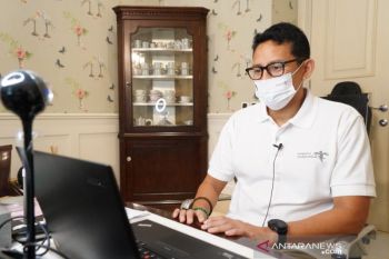 Menparekraf Sandiaga Uno ajak mahasiswa tingkatkan potensi budaya lokal
