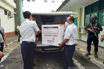 Pemkab Kulon Progo menerima vaksin Moderna 16.240 dosis