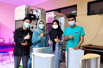 Mahasiswa Unsoed mengembangkan sistem irigasi berbasis energi angin