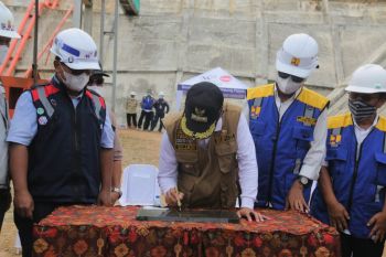 Bupati Pringsewu lakukan "impounding" Bendungan Way Sekampung