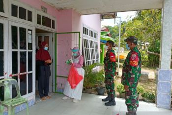 Kodim Tarakan Distribusikan Obat dan Vitamin Untuk Warga Isoman