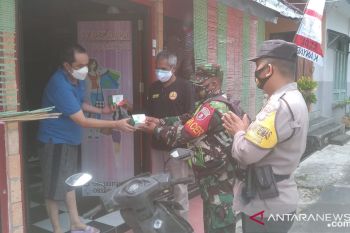 Kodim Tarakan beri bantuan berupa obat dan vitamin untuk warga isoman