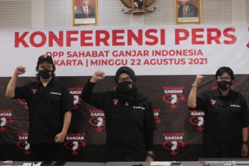 Sahabat Ganjar mendeklarasikan Ganjar Pranowo maju Pilpres 2024