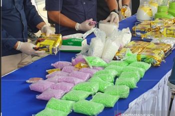 Kasus narkoba di Sumsel menurun pada pekan ketiga Agustus 2021