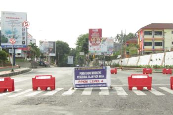 Polisi sebut PPKM di Bandarlampung turunkan mobilitas 20 hingga 25 persen