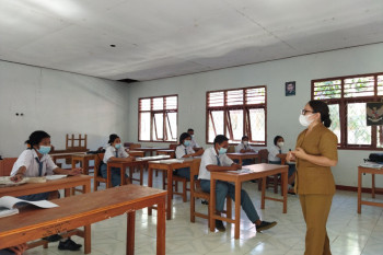 SMKN 1 Labuan Bajo, Mabar terapkan PTM terbatas