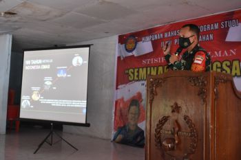 Dandim Polewali Mandar ajak mahasiswa perkuat wawasan kebangsaan