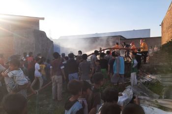Diduga ledakan tabung gas, kebakaran terjadi di dua lokasi Sumbawa