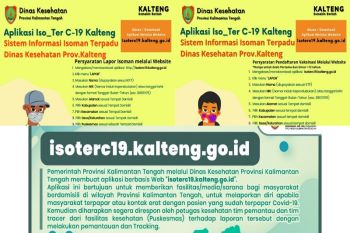 Pemprov Kalteng sediakan layanan berbasis web bagi masyarakat, optimalkan penanganan COVID-19