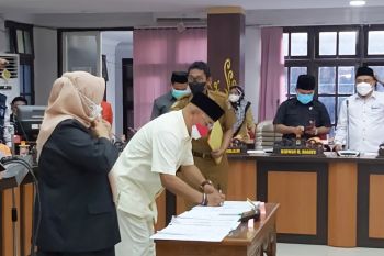DPRD-Pemkot Palu  ajukan pembahasan 13 raperda pada tahun 2022