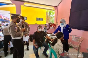 Polres Maros kembali gelar vaksinasi COVID-19 secara massal