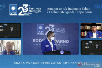 Parta Amanat Nasional merayakan puncak acara HUT ke-23