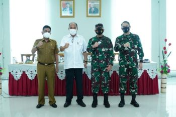 Danrem 022/PT kunjungan kerja ke Tebing Tinggi