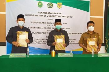 Berikut upaya PA Kuala Kurun, Kemenag dan Disdukcapil Gumas tingkatkan pelayanan