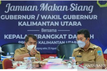 Gubernur Kaltara ingatkan peran pemkab/pemkot