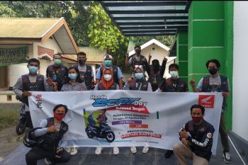 Honda Sulteng bersama Lentora Beat Community_Palu gelar kegiatan "Honda BeaT Day"