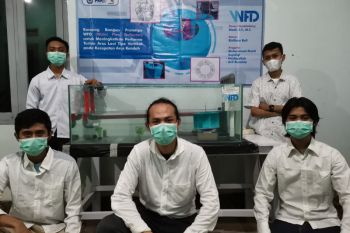 Mahasiswa Itera rancang inovasi deflektor pembangkit listrik tenaga arus laut