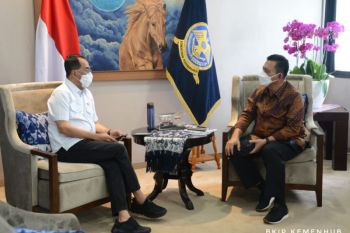 Gubernur Kepri dan Menhub bahas  Pelabuhan Malako