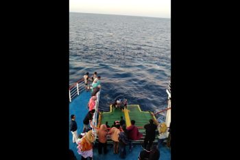 Ditinggal nikah, pemuda ini melompat ke laut dari kapal feri Pototano-Kayangan
