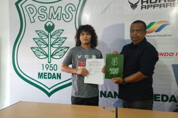 Luis Irsandi resmi bergabung dengan PSMS