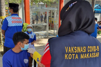 5.471 warga binaan pemasyarakatan di Sulsel sudah divaksin
