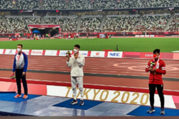 Paralimpiade Tokyo :  Saptoyogo masuk final lari 200 meter
