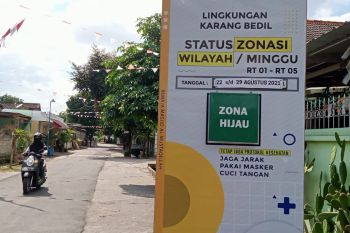 Pemkot Mataram meminta 325 lingkungan pasang spanduk zonasi COVID-19