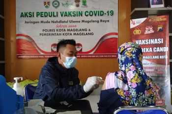 Jaringan Muda NU Magelang Raya gelar vaksinasi COVID-19