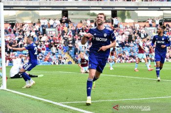 Patrick Bamford selamatkan Leeds dari kekalahan di markas Burnley