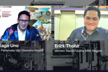 Erick dan Sandiaga sepakat ubah BUMN PFN jadi lembaga  pembiayaan film