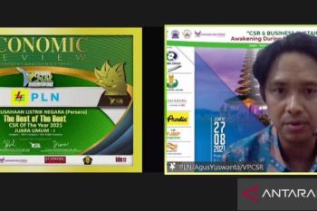 PLN Sabet Penghargaan Best of The Best CSR 2021