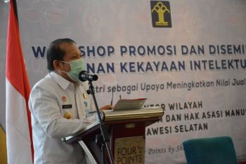 Kemenkumham Sulsel usulkan 156 Kekayaan Intelektual Komunal ke Ditjen