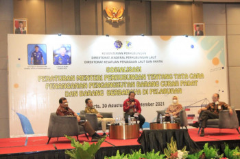 Kemenhub sosialisasikan peraturan baru soal penanganan muatan barang berbahaya
