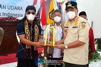 Gus Miftah hadiri gelar Gebyar Vaksinasi di Ponpes Bustanul Ulum Lamteng